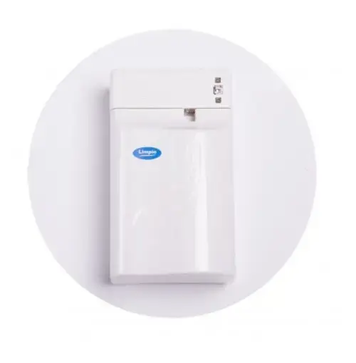 Odorizant Limpio PD188, Reglaj pulverizare, Senzor lumina, Sistem antifurt (Alb)