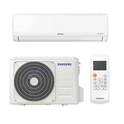 Aparat de aer conditionat Samsung AR24BXHQASINEU+AR24BXHQASXEU, 24000 BTU, Clasa A++, Fast cooling, Good Sleep, ECO, Filtru HD (Alb)