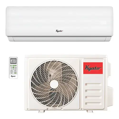 Aparat de aer conditionat KYATO Eco 9000 BTU Kyato-09R32 Xn, Inverter, Clasa A++, I Feel, ECO, Autorestart, Wi-Fi Incorporat (Alb)