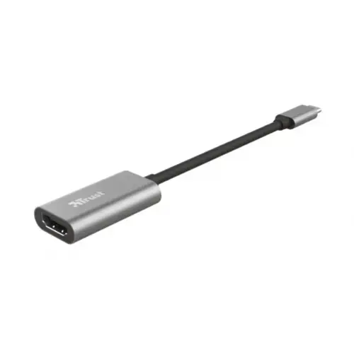 Adaptor Trust Dalyx, USB Type-C - HDMI (Gri)