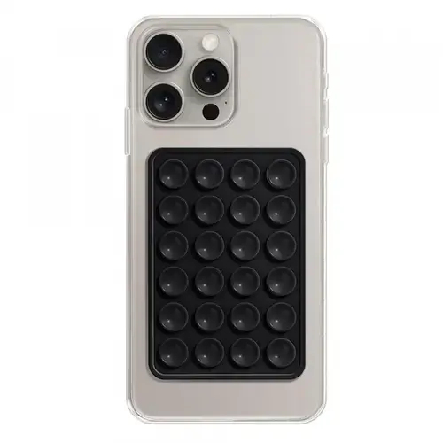 Suport cu ventuze Techsuit SB-PAD (Negru)
