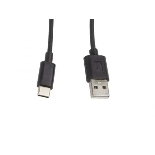 Cablu de date Lanberg CA-USBO-10CC-0010-BK, USB - USB-C, 1m (Negru)