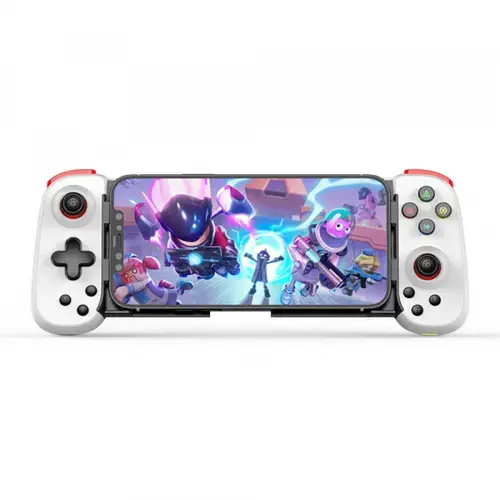 Controller pentru smartphone Techsuit D6 DP, Bluetooth (Alb)