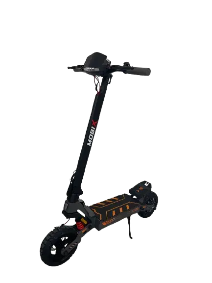 Trotineta electrica pliabila MOBIX F1, roti off-road 10inch, motor 800W, autonomie 45km, viteza maxima 25km/h, baterie 48V/15Ah (Negru)