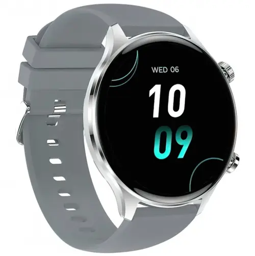 Smartwatch XO Design J14 Call, Ecran IPS 1.75inch, Bluetooth, Functii sport si sanatate, Rezistent la apa si praf, Android/iOS (Argintiu)