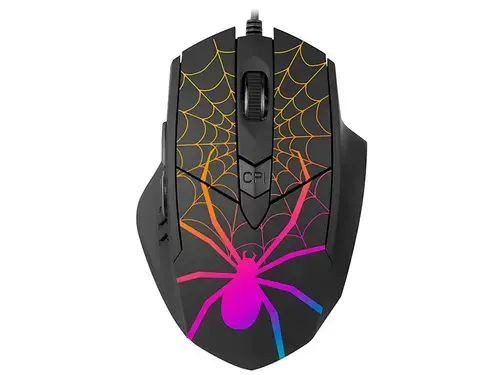 Mouse Tracer GameZone, iluminare RGB, USB (Negru)