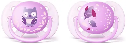 Suzete ultramoale Philips Avent SCF227/20, 0-6 luni