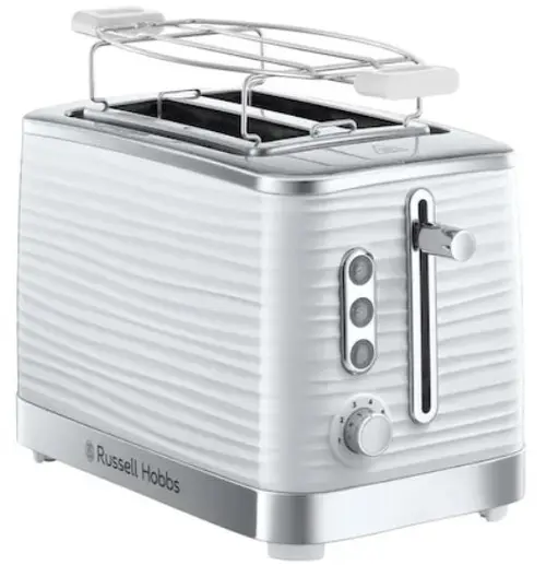 Prajitor de paine Russell Hobbs Inspire White 24370-56, 1050 W, 2 felii (Alb)