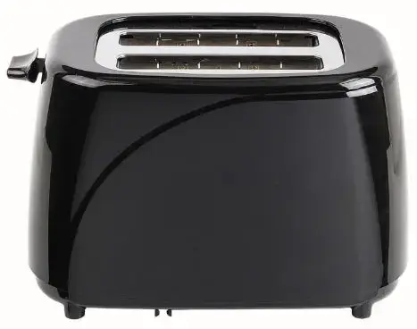 Prajitor de paine DomoClip DOD150N, 850 W, 2 felii, 5 nivele de temperatura (Negru)