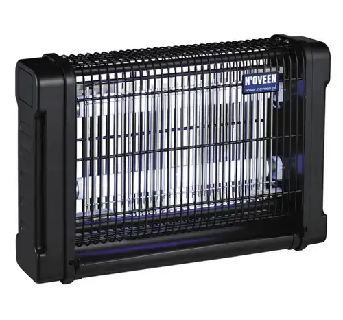 Lampa electrica anti-insecte Noveen IKN12 Black, 2 x UV, 12 W, 4000 V (Negru)