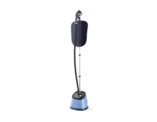 Aparat de calcat vertical cu abur si suport Philips STE3150/20, 2000 W, Placa StyleBoard, 3 setari debit abur, 2 l (Albastru)