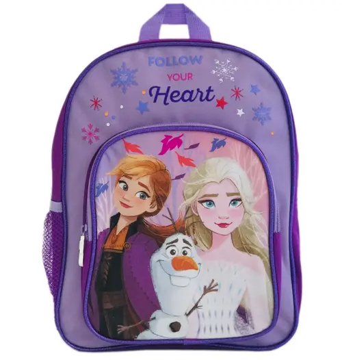 Ghiozdan cu 2 compartimente Frozen FRR12201_3, dimensiuni 32x25x11 (Mov)