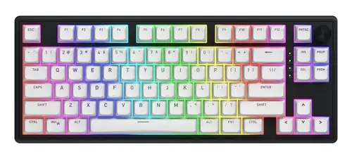 Tastatura Hator Skyfall 65 Mag Ultra 8K, Wired, USB, iluminare RGB (Negru/Alb)