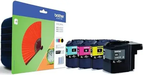 Set cartuse cerneala Brother LC129XLVALBP (Negru+Cyan+Magenta+Galben XL)
