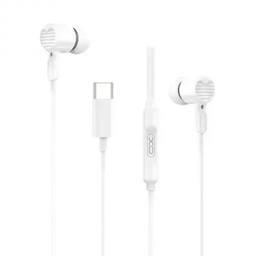 Casti Stereo XO Design EP81, USB-C (Alb)