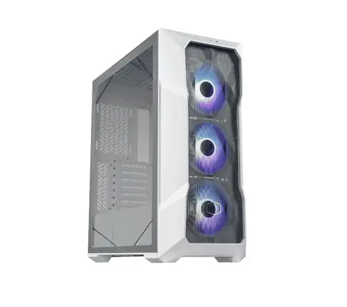 Carcasa Cooler Master Masterbox TD500 V2 Mesh, Middle Tower, Fara sursa (Alb)