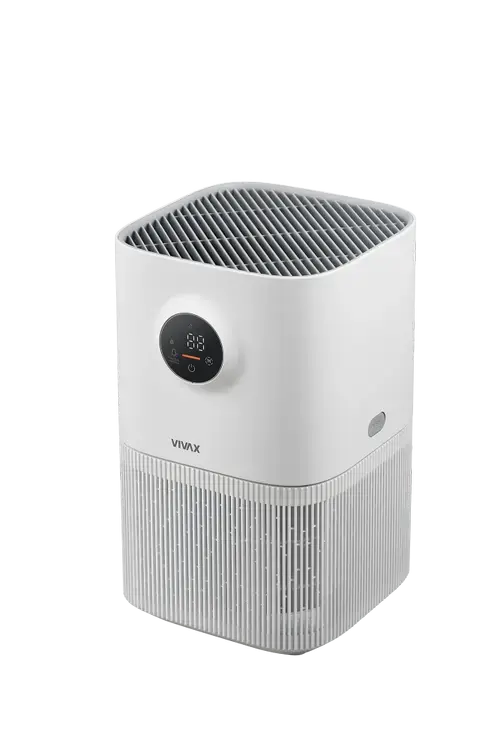 Purificator de aer VIVAX AP-250M W AERIS Compact, HEPA 13 cu carbon activ, ionizare plasma, PM2.5 (Alb)