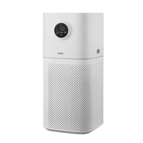 Purificator de aer VIVAX AP-400M W AERIS, HEPA 13 cu carbon activ, ionizare plasma, PM2.5 (Alb)