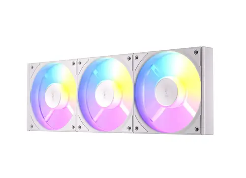 Ventilator Antec Connect aRGB, 3x120mm, PWM, 800-1500rpm (Alb)