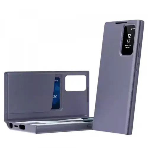 Husa Techsuit pentru Samsung Galaxy S26 Ultra, SmartView (Mov)