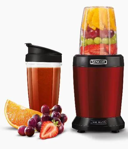 Blender Sencor SNB 4301RD Nutri, 1l, 1000W (Rosu)