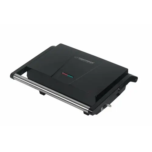 Gratar electric Esperanza Peperone EKG014, 1200W, 23 x 14.5 (Negru)