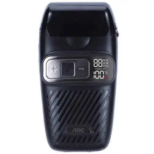 Masina de ras AOC PHT-102, Autonomie 60 minute, Afisaj digital LED, 7500 rpm (Negru)