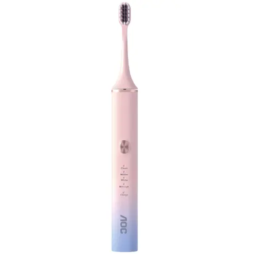 Periuta de dinti electrica AOC OC-013, 38000 vibratii, IPX7 (Roz)