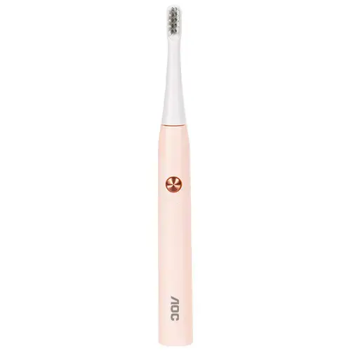 Periuta de dinti electrica AOC OC-012, 20000 vibratii, 3 moduri personalizate, IPX7 (Roz)
