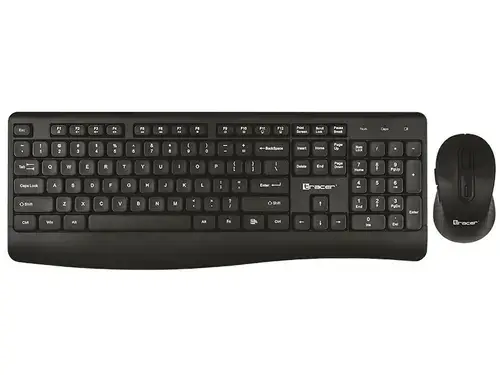 Kit tastatura Tracer Bartix II RF + mouse, Wireless 2.4Ghz, USB (Negru)