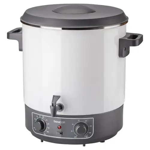 Aparat de conservare Sencor SPP2100WH, 27 L, 1800 W, Timer 20-120 minute (Alb/Gri)