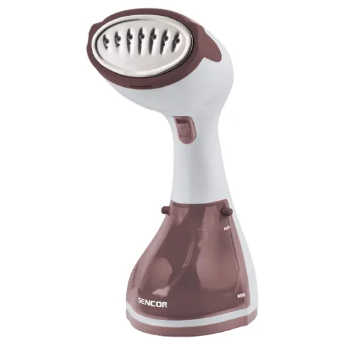 Aparat de calcat cu abur vertical Sencor SSI0850RS, 1200 W, 20 g/min (Alb/Roz)