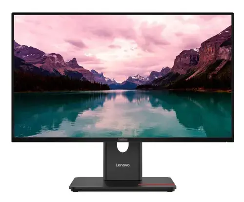Monitor IPS LED Lenovo ThinkVision 23.8inch T24-40, Full HD (1920x1080), VGA, HDMI, DisplayPort, Pivot, 120 Hz, 4 ms (Negru)