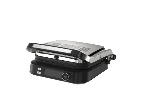 Grill electric Morphy Richards MGS1001, 1800 W, 230 C (Negru/Inox)