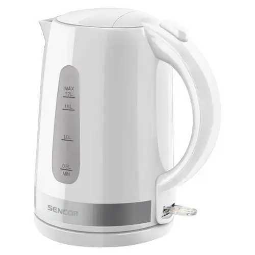 Fierbator de apa electric Sencor SWK1748WH, 1.7 l, 2200 W, Fara BPA (Alb)