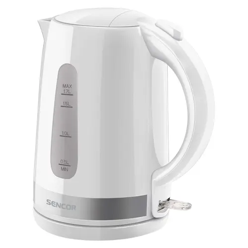 Fierbator de apa electric Sencor SWK1748WH, 1.7 l, 2200 W, Fara BPA (Alb)
