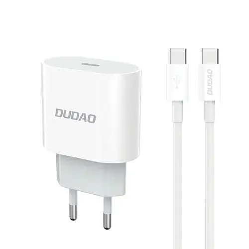 Incarcator retea Dudao A14EUC, 20W, 1 x USB-C (Alb)