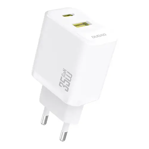 Incarcator retea Dudao A27 Max, 35W, 1 x USB-A - 1 x USB-C (Alb)
