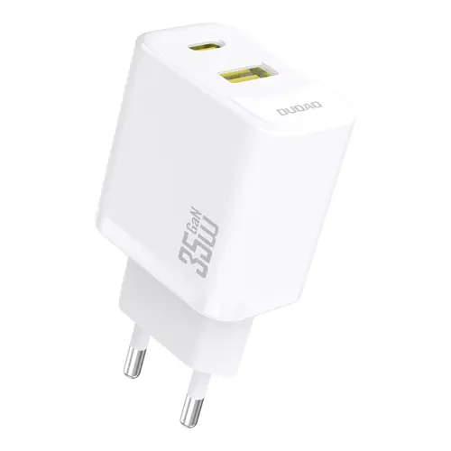 Incarcator retea Dudao A27 Max, 35W, 1 x USB-A - 1 x USB-C (Alb)
