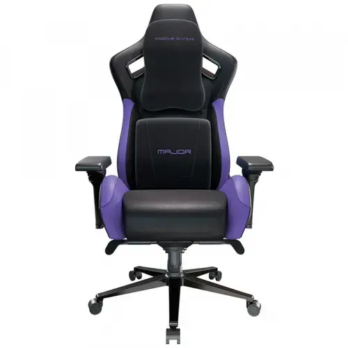 Scaun Gaming Proove Major, Inaltime reglabila (Negru/Mov)