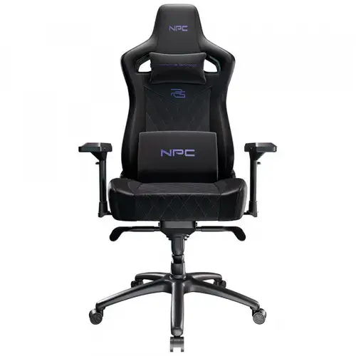 Scaun Gaming Proove NPC, Spatar reglabil (Negru/Mov)