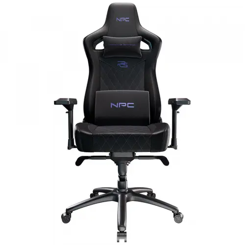Scaun Gaming Proove NPC, Spatar reglabil (Negru/Mov)