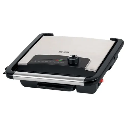 Grill electric Sencor SBG3710SS, 2000 W (Negru/Inox)