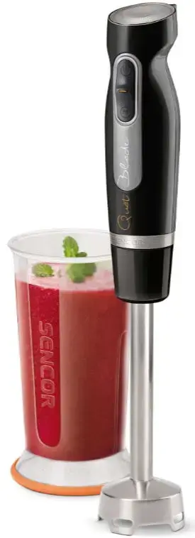 Mixer vertical Sencor SHB 4359BK, 600 W, 2 viteze, 700 ml (Negru)