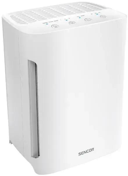 Purificator de aer Sencor SHA 6400WH, Acoperire pana la 20 mp, Filtru HEPA, Nivel zgomot 55dB (Alb)