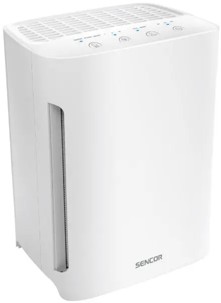 Purificator de aer Sencor SHA 6400WH, Acoperire pana la 20 mp, Filtru HEPA, Nivel zgomot 55dB (Alb)