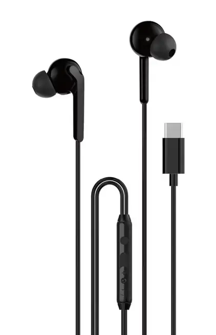Casti Stereo Dudao X3+, USB-C, Negru