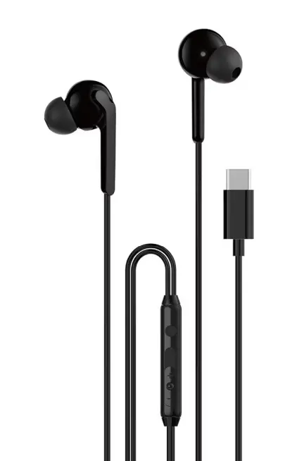 Casti Stereo Dudao X3+, USB-C, Negru