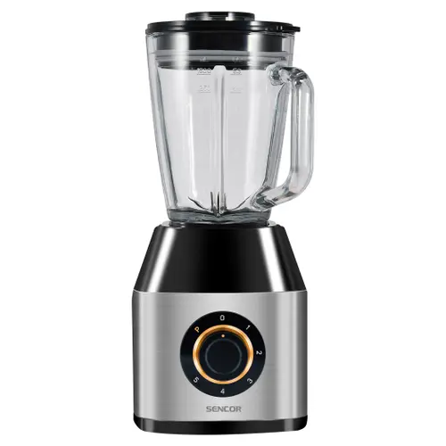 Blender de masa Sencor SBL4872BK, 1250 W, 24000 RPM, 1.5 l, 5 viteze + Pulse (Negru/Inox)