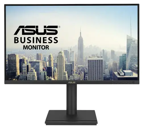 Monitor IPS LED ASUS Business 27inch BE27ACNG, QHD (2560 x 1440), HDMI, DisplayPort, Boxe, Pivot, 120 Hz, 5 ms (Negru)